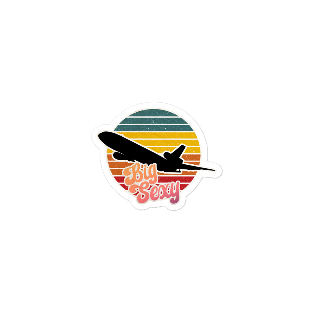 Bubble-free stickers- "Big Sexy"