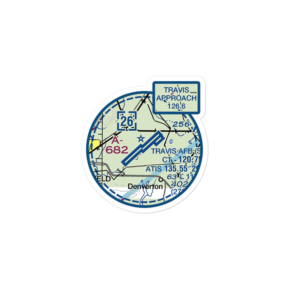 KSUU NAV MAP Bubble-free stickers