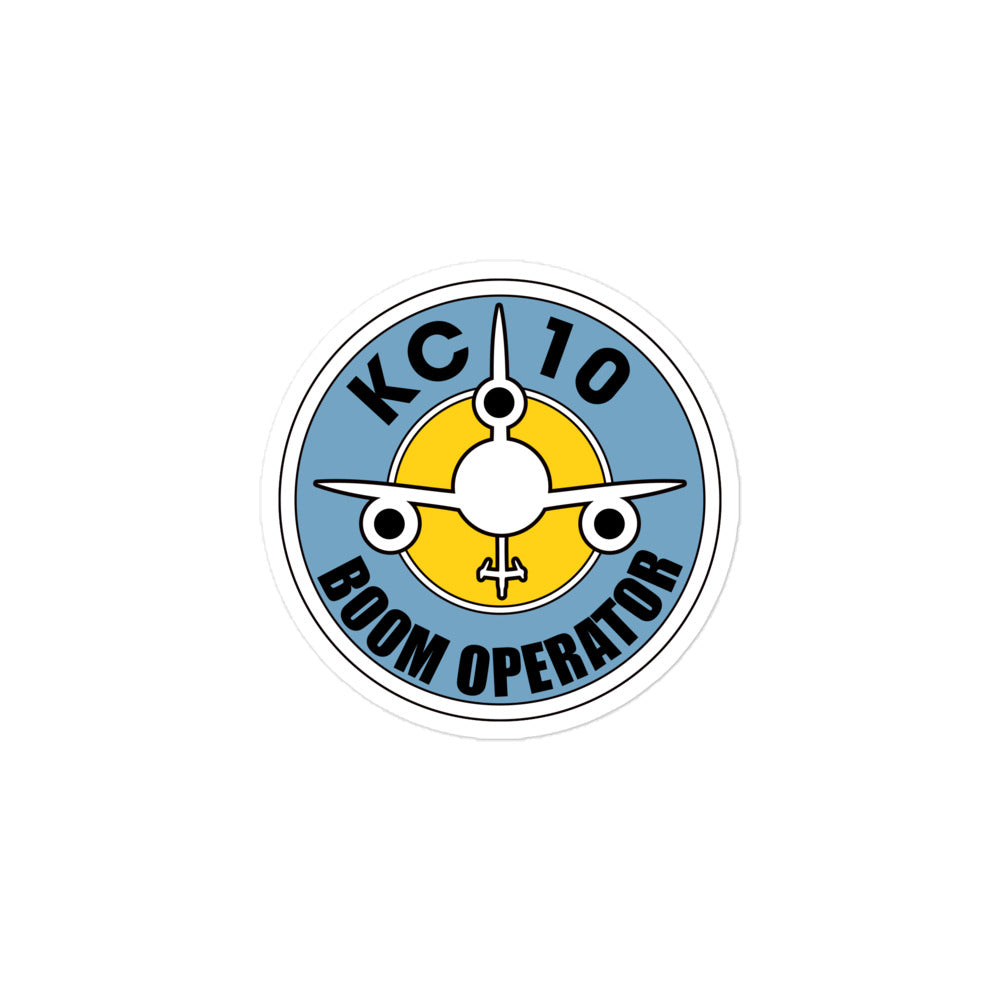 KC-10 Boom Down "Boom Operator" Bubble-free stickers