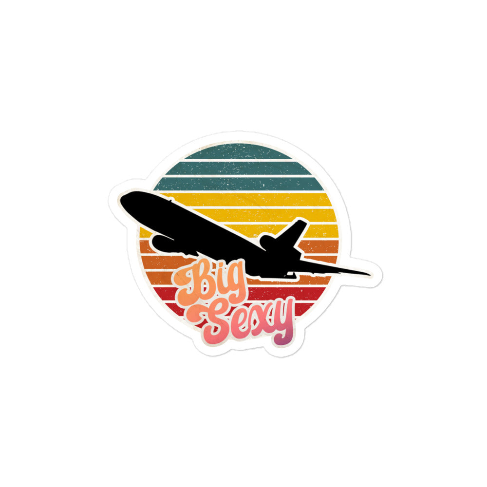 Bubble-free stickers- "Big Sexy"