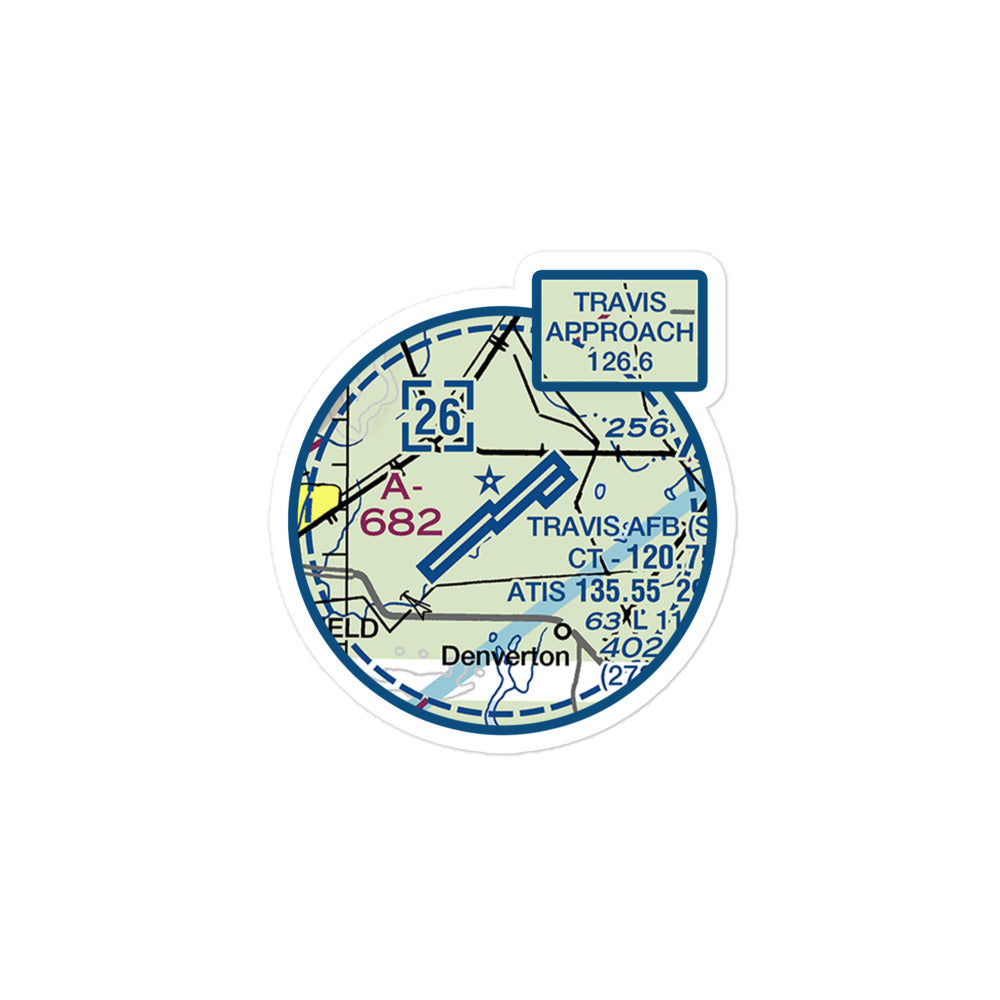 KSUU NAV MAP Bubble-free stickers