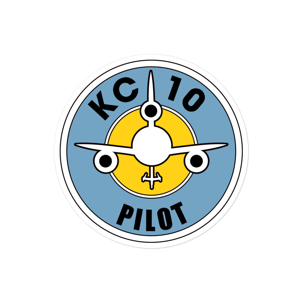 KC-10 Boom Down "Pilot" Bubble-free stickers