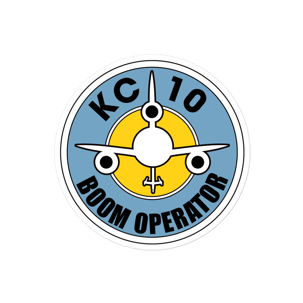KC-10 Boom Down "Boom Operator" Bubble-free stickers