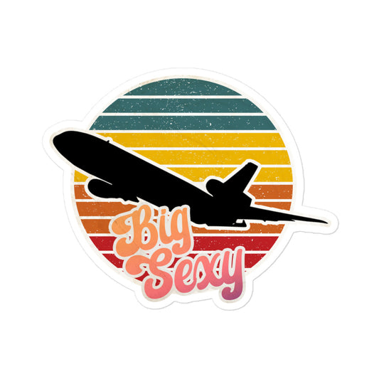 Bubble-free stickers- "Big Sexy"