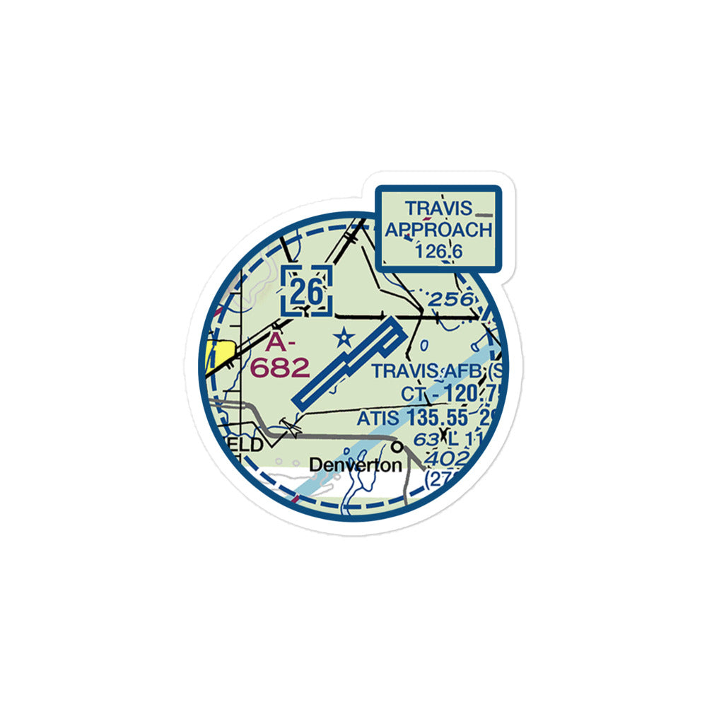 KSUU NAV MAP Bubble-free stickers