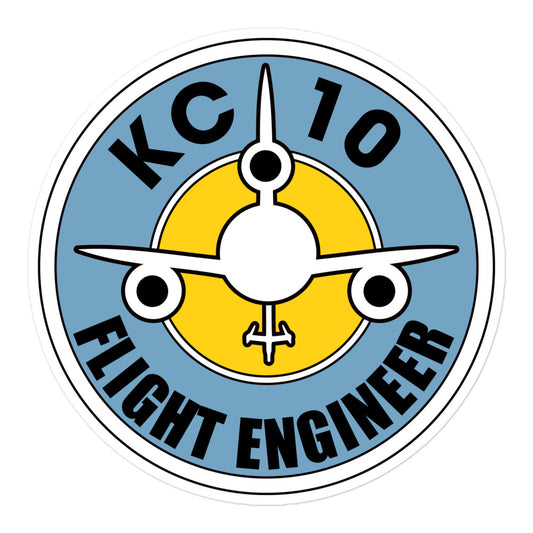 KC-10 Boom Down "Flight Engineer" Bubble-free stickers