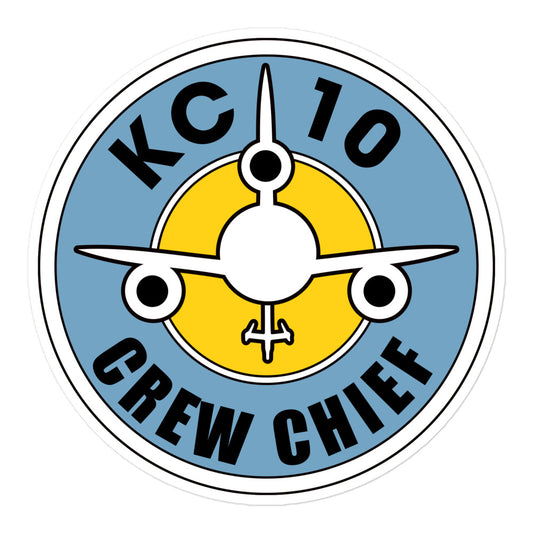 KC-10 Boom Down "Crew Chief" Bubble-free stickers