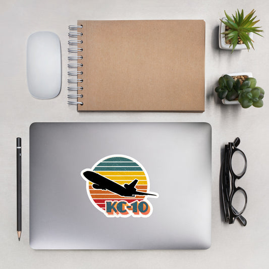 KC-10 Retro Vibe Bubble-free stickers