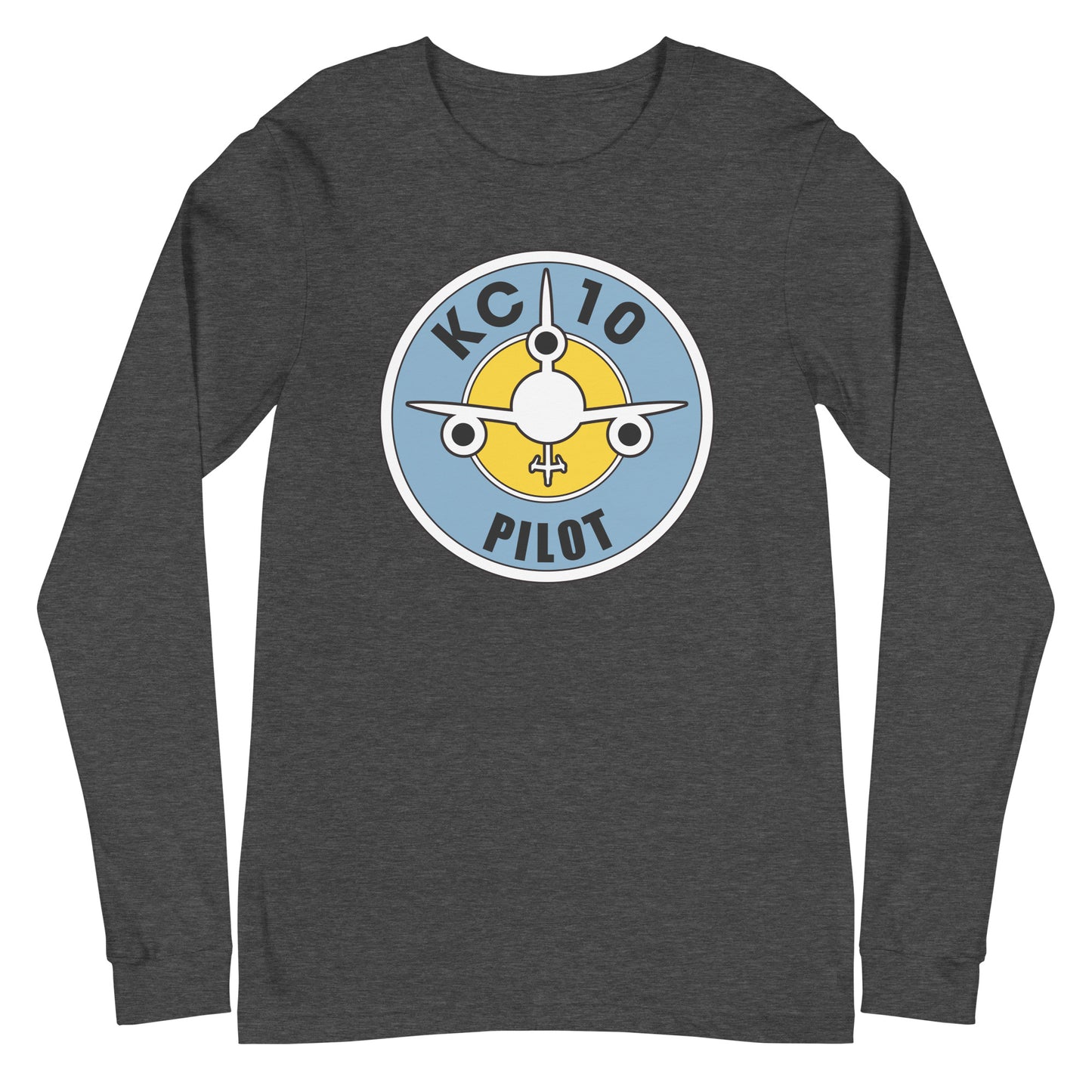 Pilot KC-1 Boom-down Unisex Long Sleeve Tee