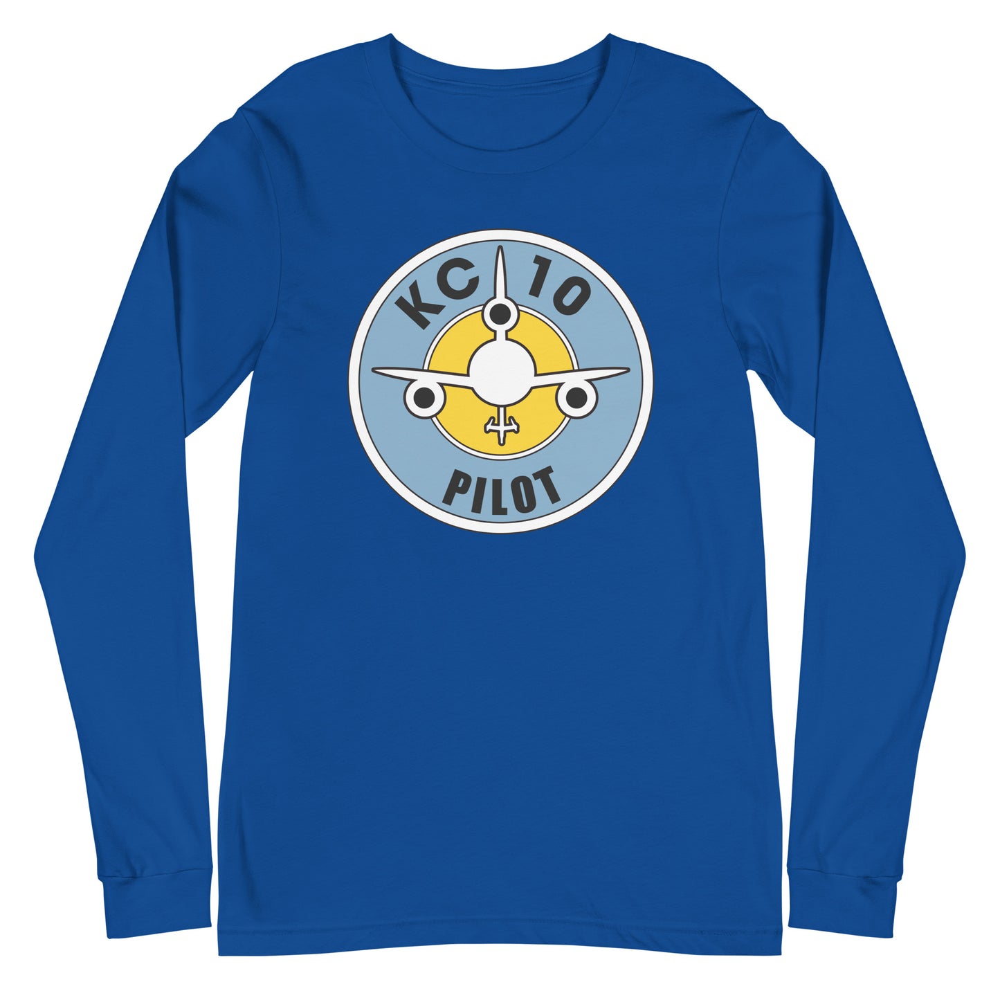 Pilot KC-1 Boom-down Unisex Long Sleeve Tee