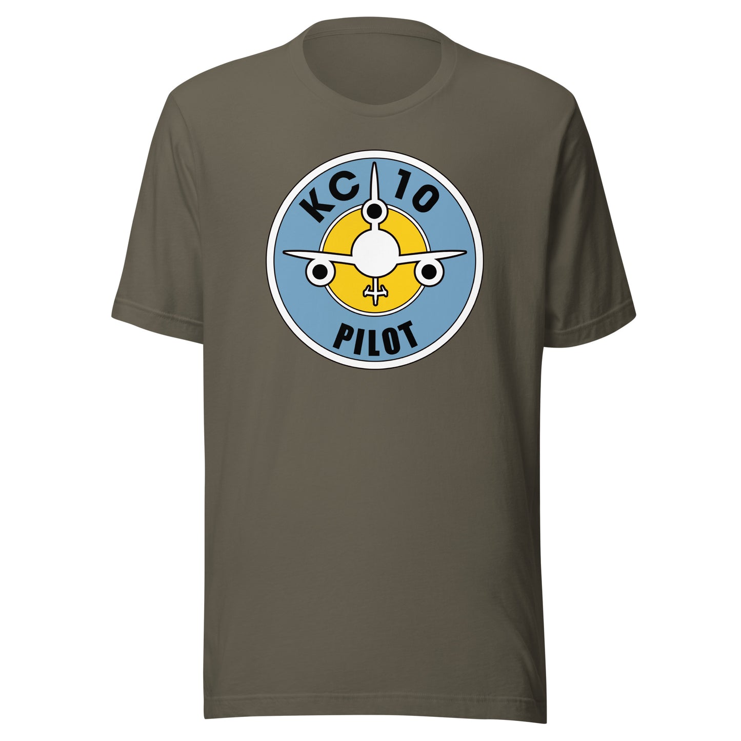 KC-10 "PILOT" Boom-Down Logo Unisex t-shirt