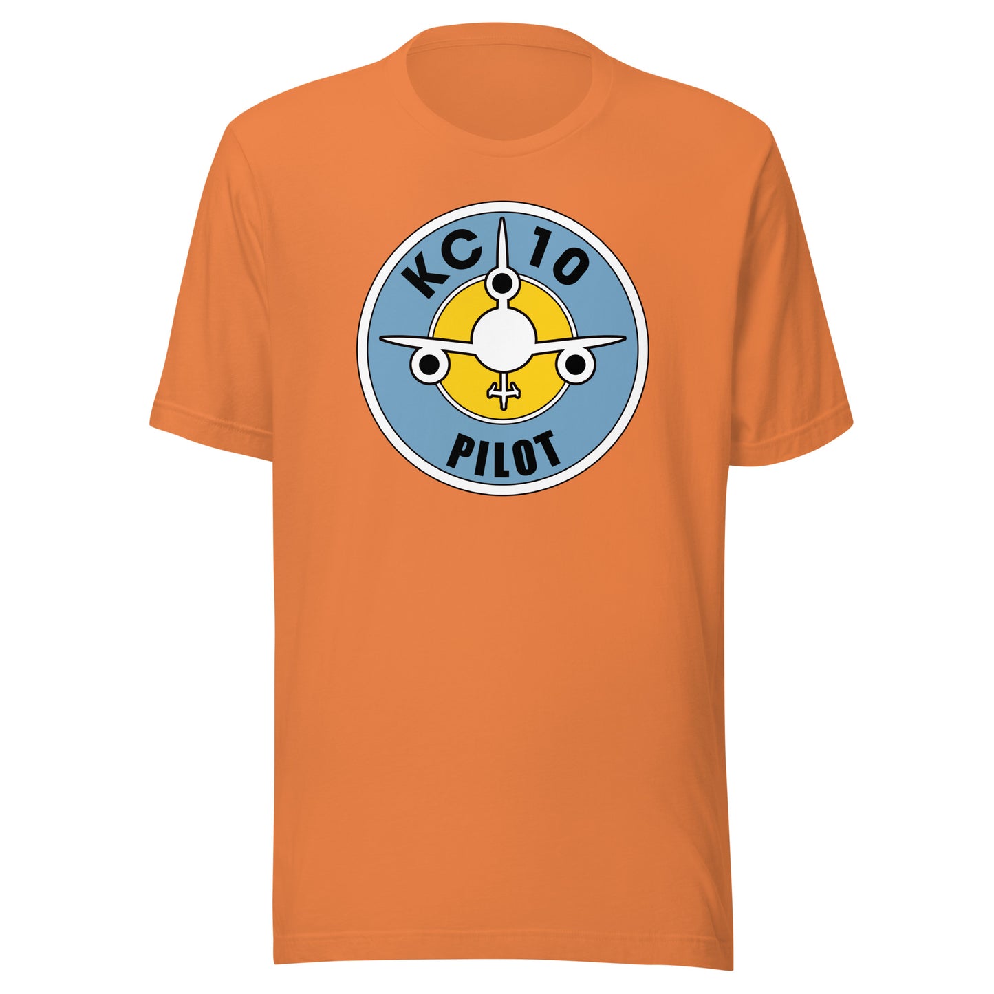 KC-10 "PILOT" Boom-Down Logo Unisex t-shirt