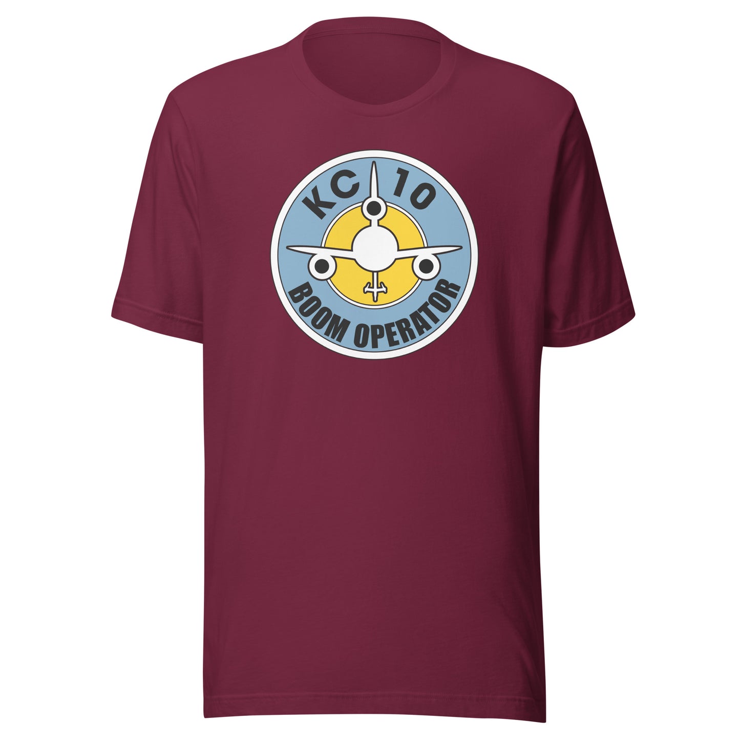 KC-10 "Boom Operator" Boom-Down Logo Unisex t-shirt