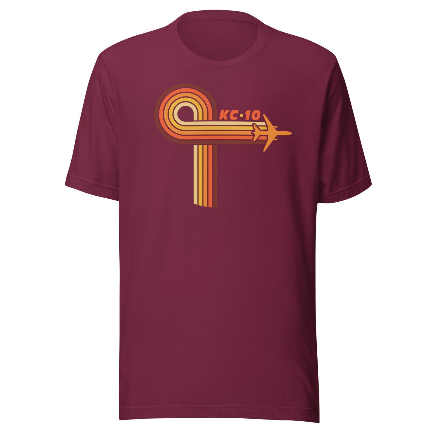 Retro Loop KC-10 Unisex t-shirt