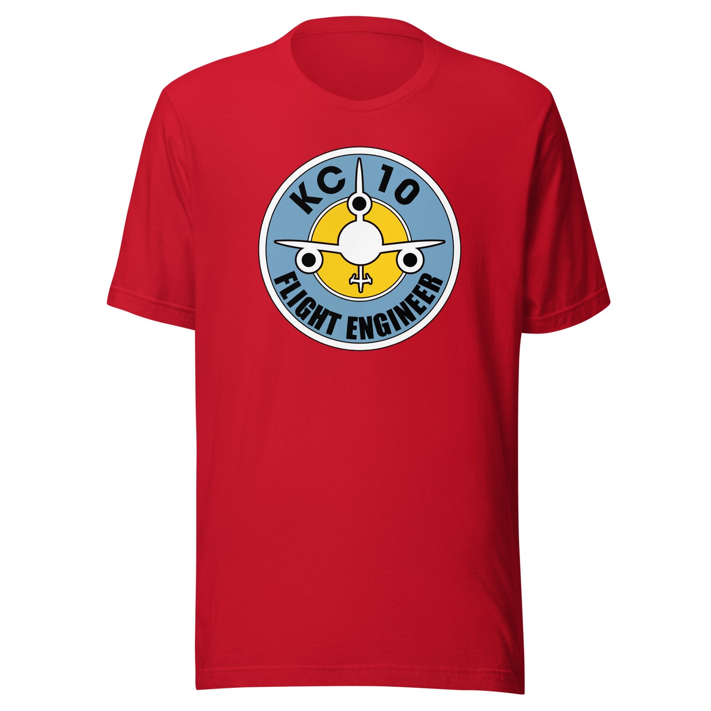 KC-10 "Flight Engineer" Boom-Down Logo Unisex t-shirt