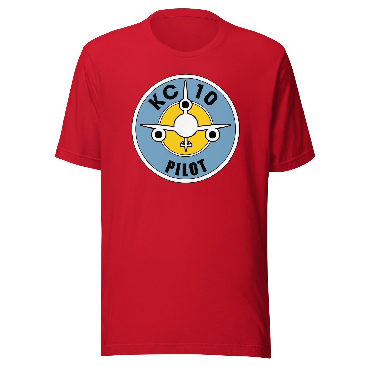 KC-10 "PILOT" Boom-Down Logo Unisex t-shirt