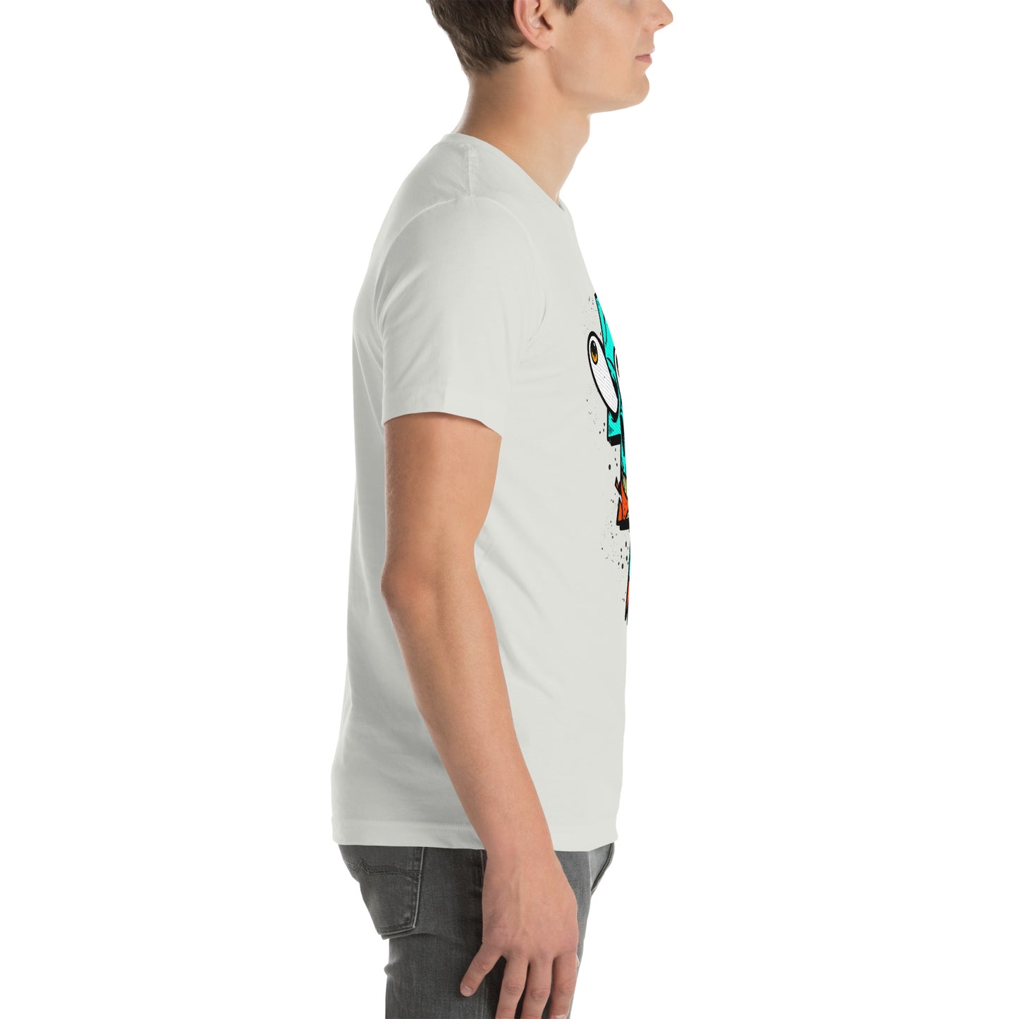 Electric Skull Halftone T-Shirt