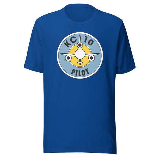 KC-10 "PILOT" Boom-Down Logo Unisex t-shirt