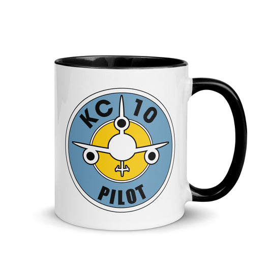 KC-10 "PILOT" Mug with Color Inside
