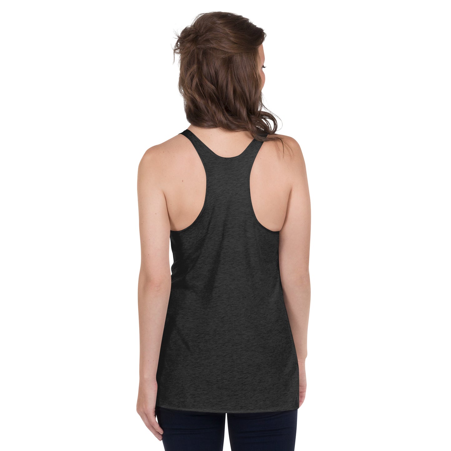 "Graffiti Girl" Vivid Watercolor Racerback Tank