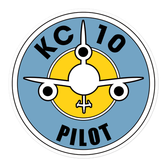 KC-10 Boom Down "Pilot" Bubble-free stickers