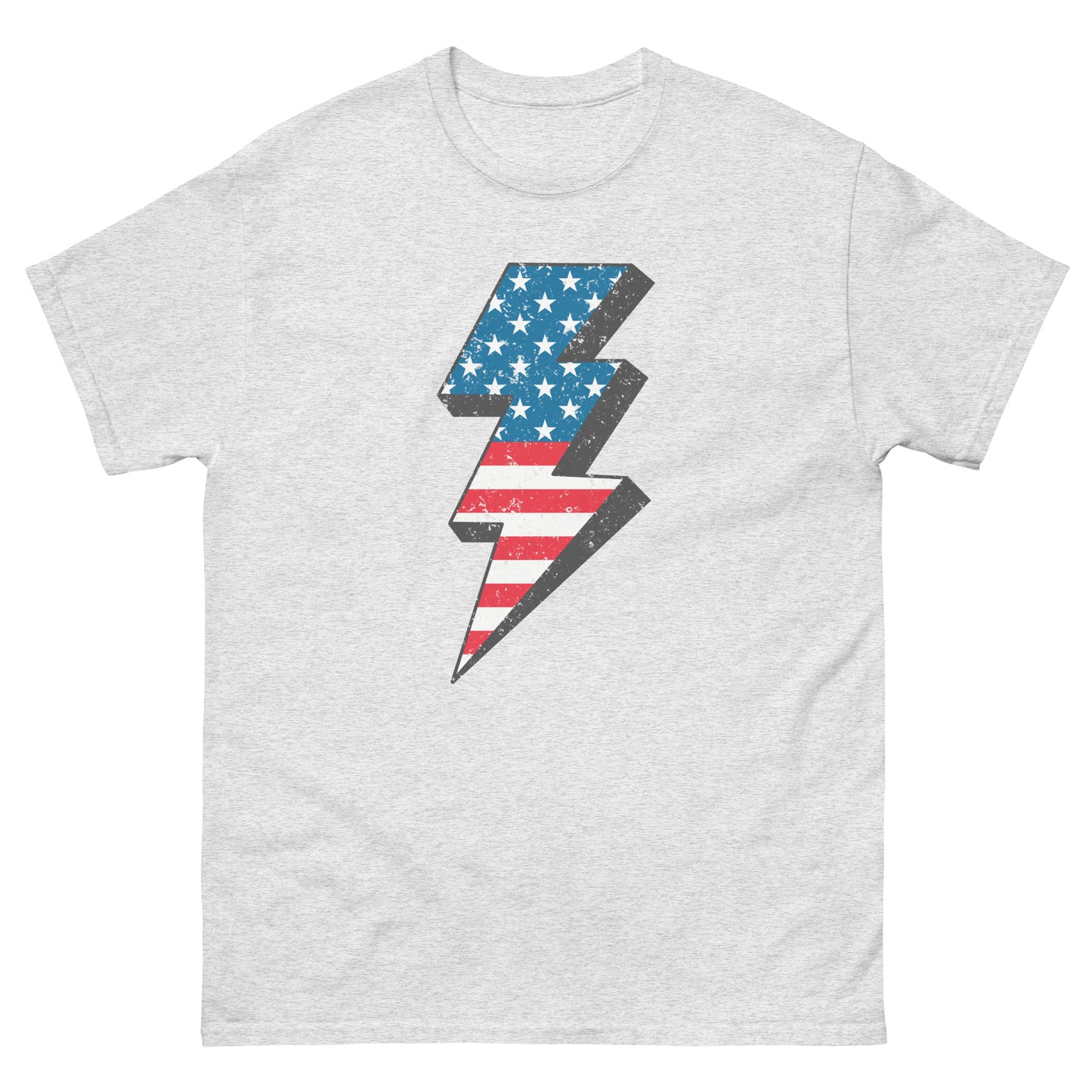 Men's classic tee    4th of July. America's Bolt