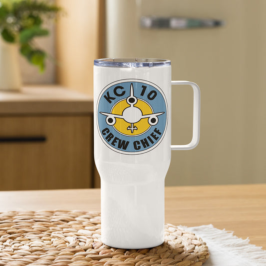 KC-10 "CREW CHIEF" Travel Mug w/ Handle