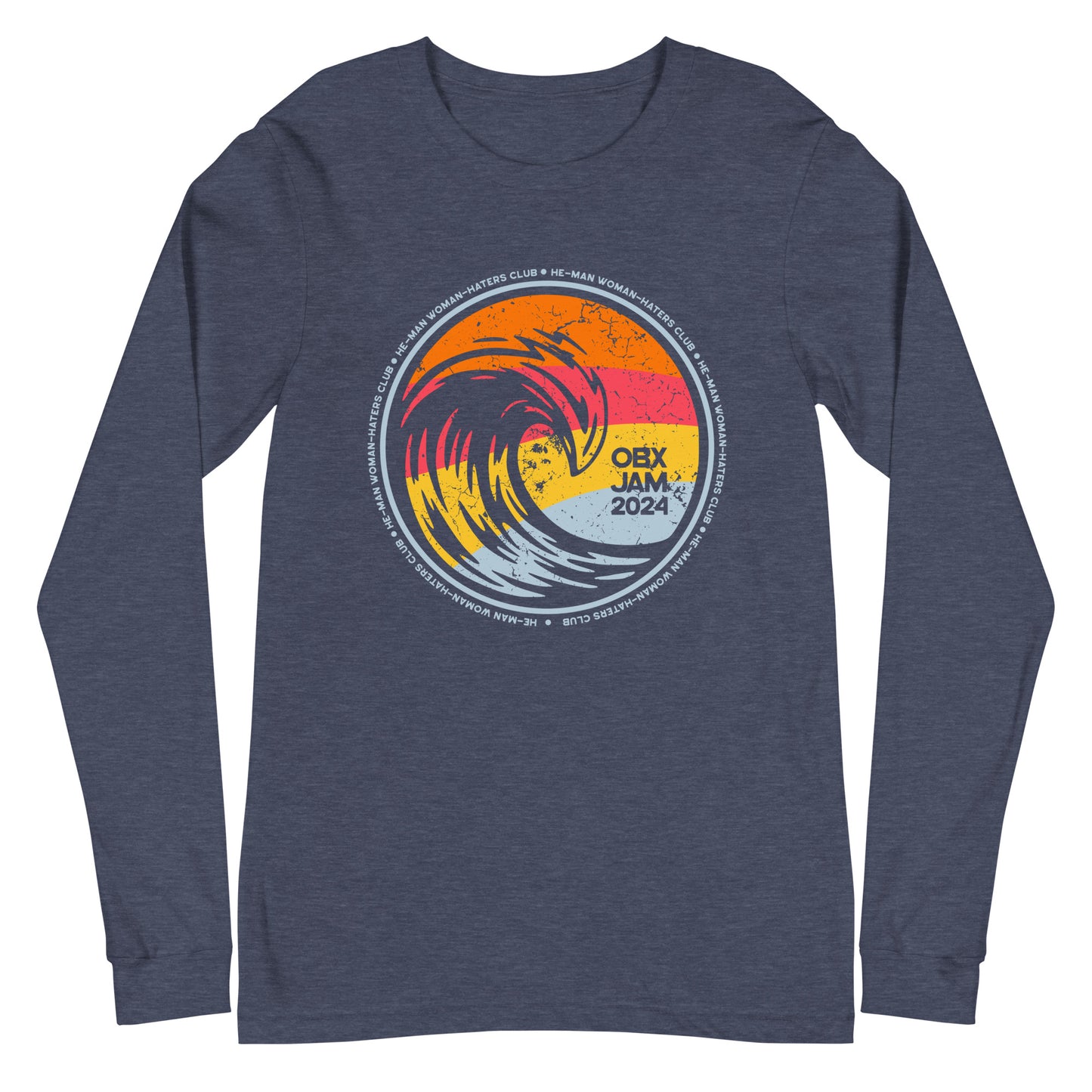 OBX JAM 2024 - He-Man Woman-Haters Club Unisex Long Sleeve Tee