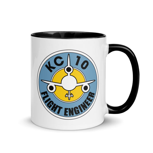 KC-10 "FLIGHT ENGINEER" Mug with Color Inside