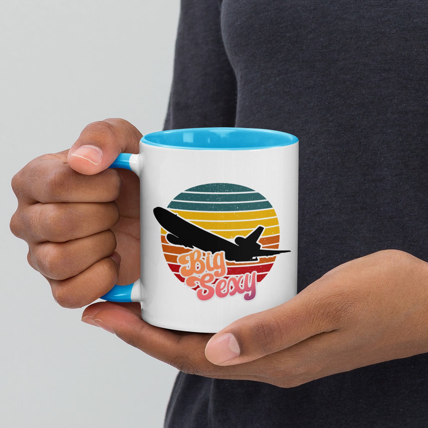 “Big Sexy” KC-10 Mug with Color Inside