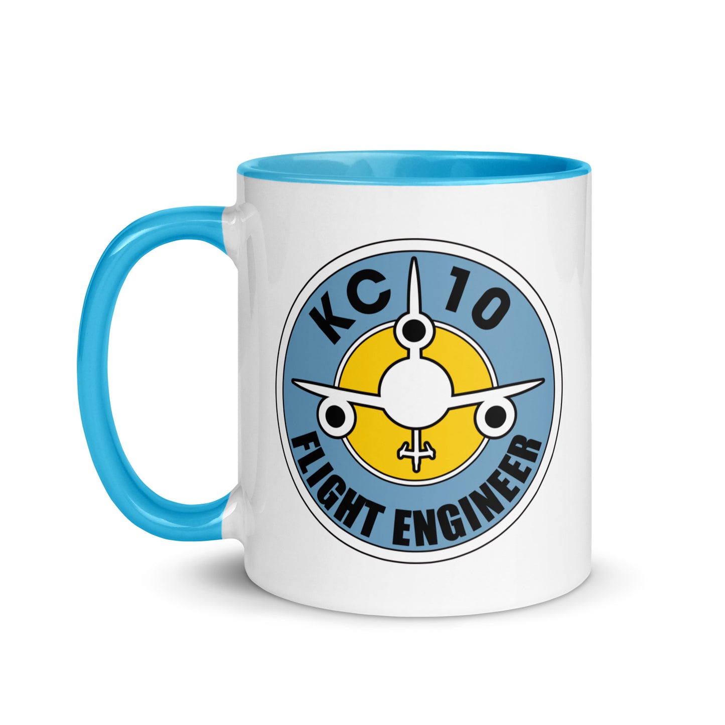 KC-10 "FLIGHT ENGINEER" Mug with Color Inside