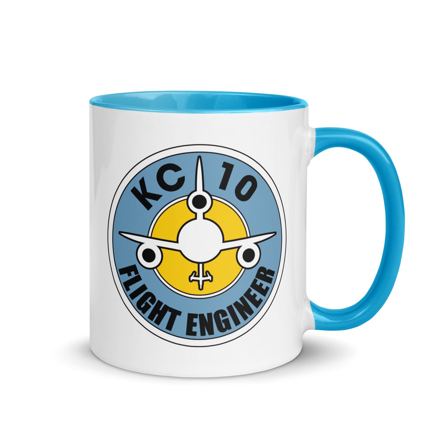 KC-10 "FLIGHT ENGINEER" Mug with Color Inside