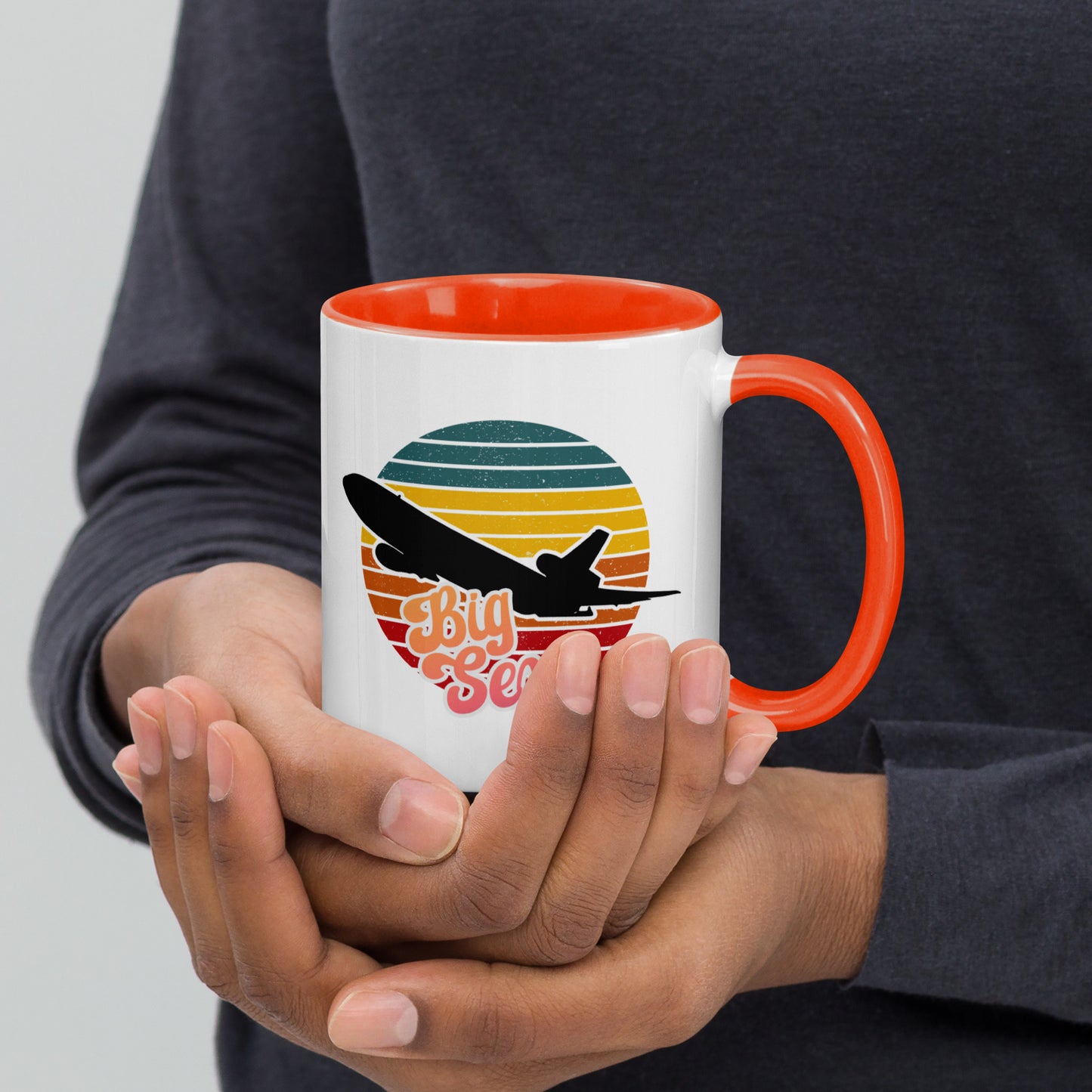 “Big Sexy” KC-10 Mug with Color Inside