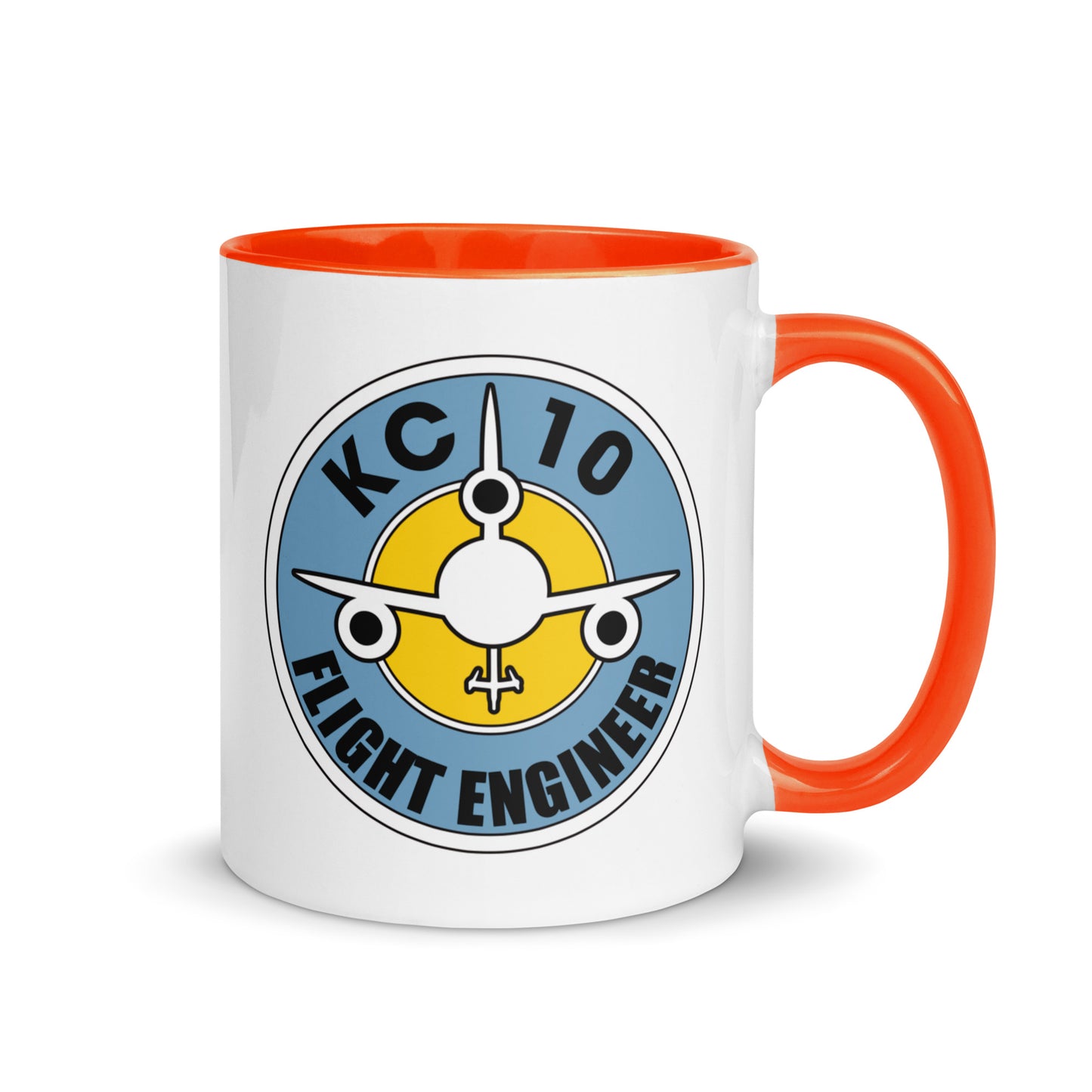 KC-10 "FLIGHT ENGINEER" Mug with Color Inside