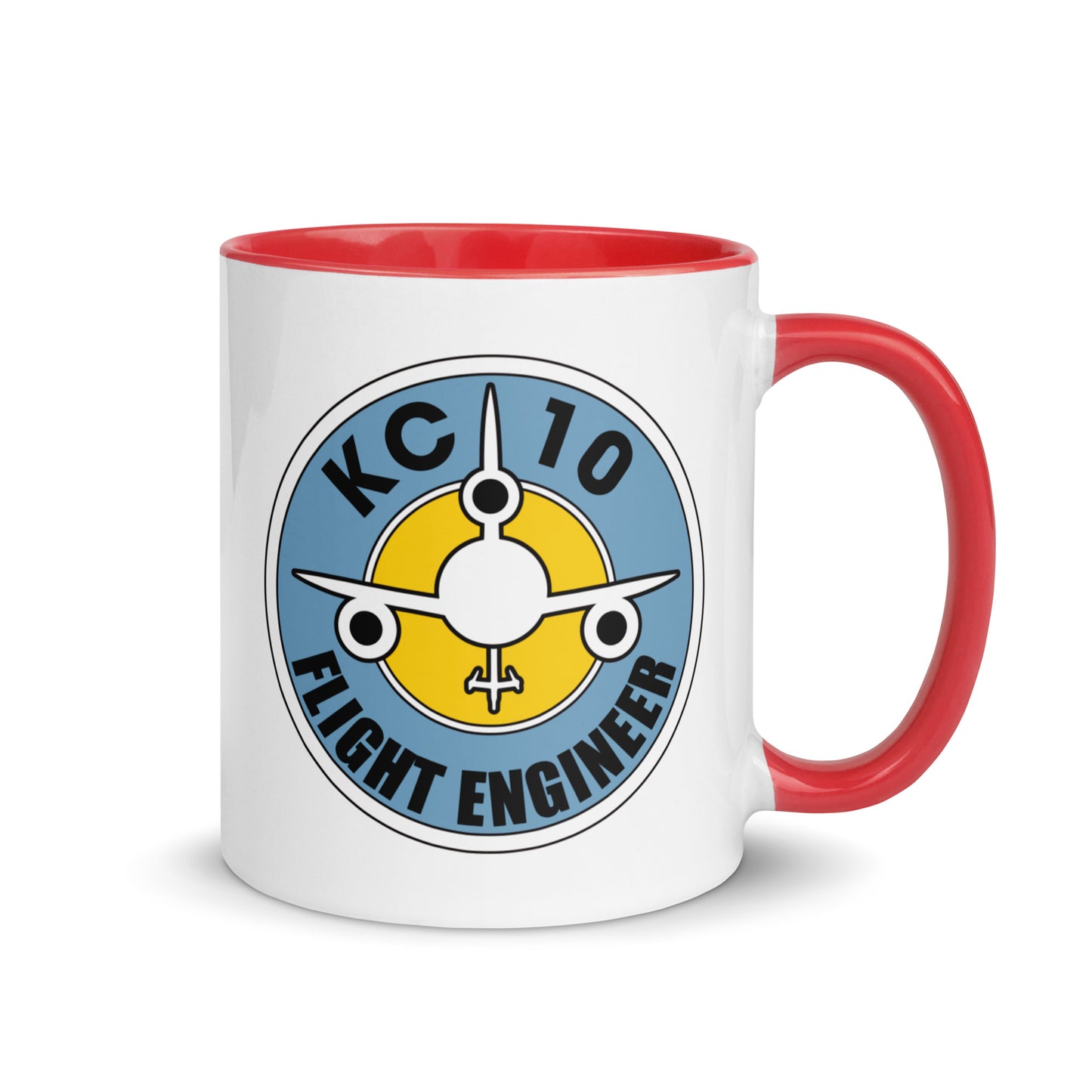 KC-10 "FLIGHT ENGINEER" Mug with Color Inside