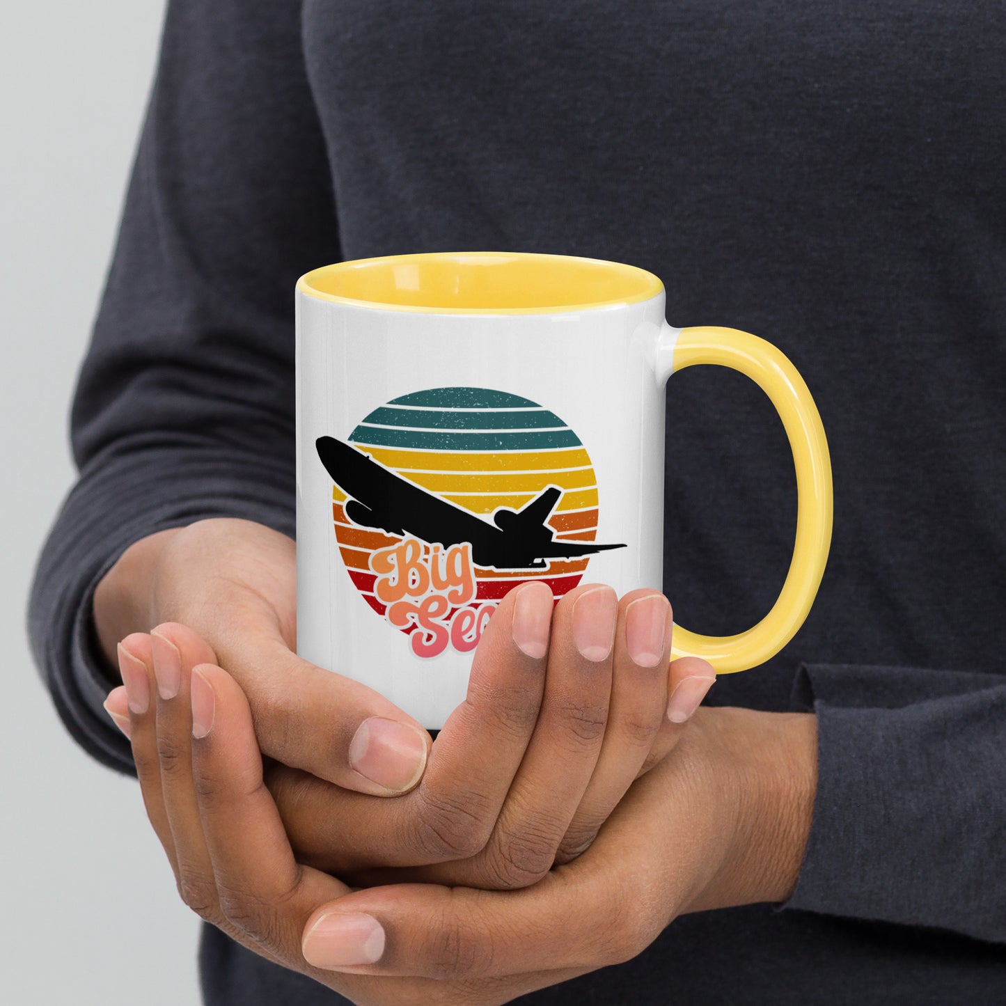 “Big Sexy” KC-10 Mug with Color Inside